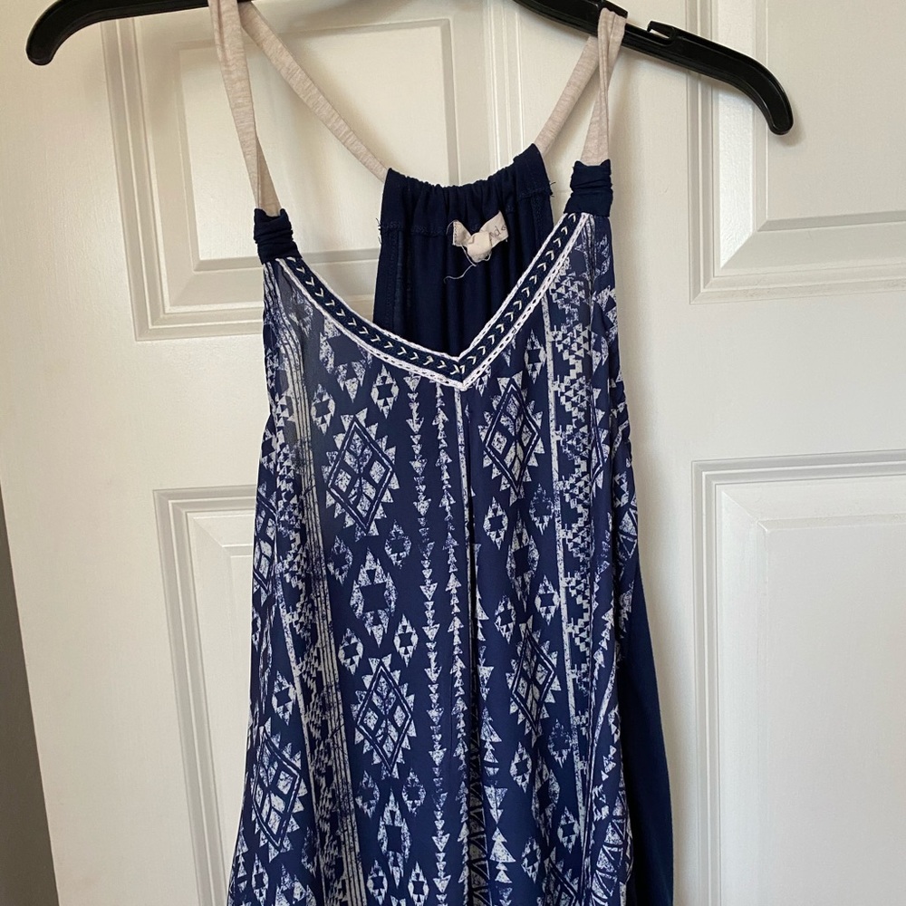 Navy Tank Top